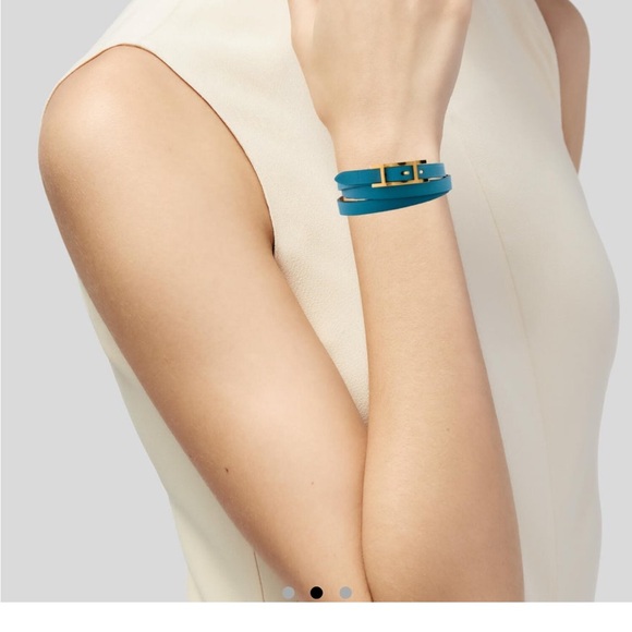 Hermes behapi double 3mm bracelet - Picture 2 of 5